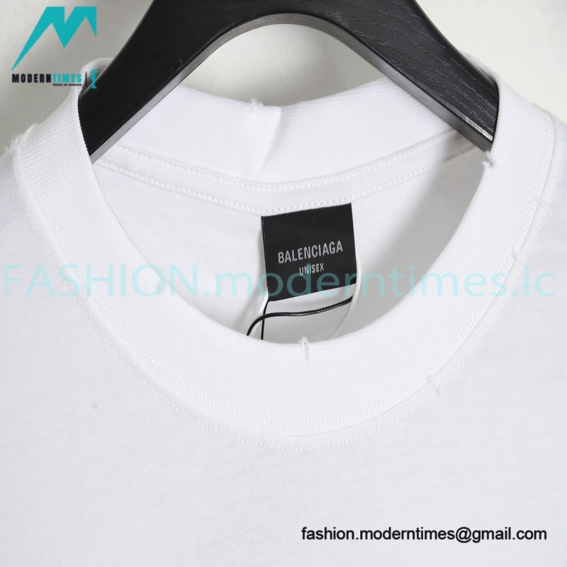 Balenciaga - 23SS Scissor Print Short Sleeve T-shirt Balenciaga - 23SS Scissor Print Short Sleeve T-shirt